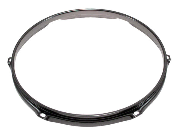 Sparedrum Cercle 12" 6 Tirants Noir Super Triple Flange 2.3mm