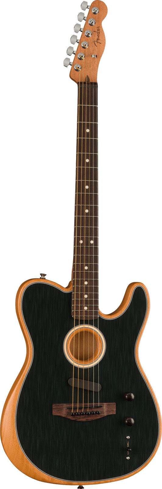 Telecaster Modified Acoustasonic Player RW Brushed Black - STOCK B