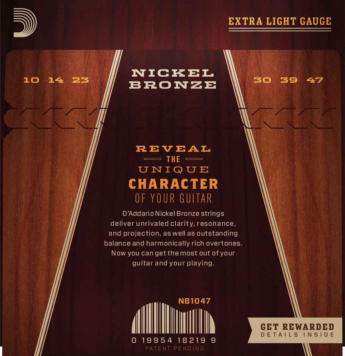 NB1047 Nickel Bronze Extra Light 10-47