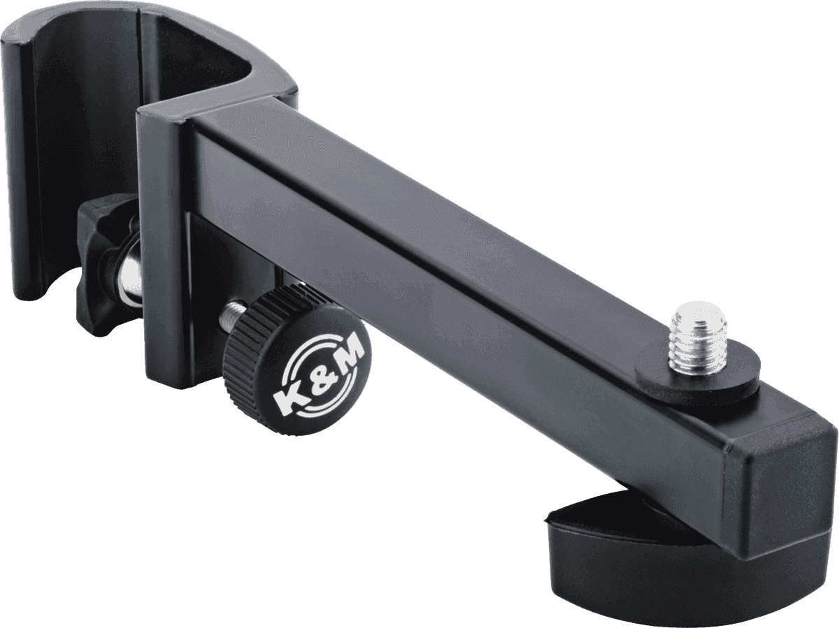 K&M 19715 Support de Serrage Universel - Noir
