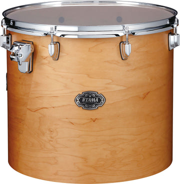 16X13 Tom De Concert Simple Peau Vintage Antique Maple