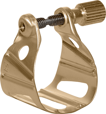 Ligature Sax Alto/ténor Métal Jazz Vernie Or