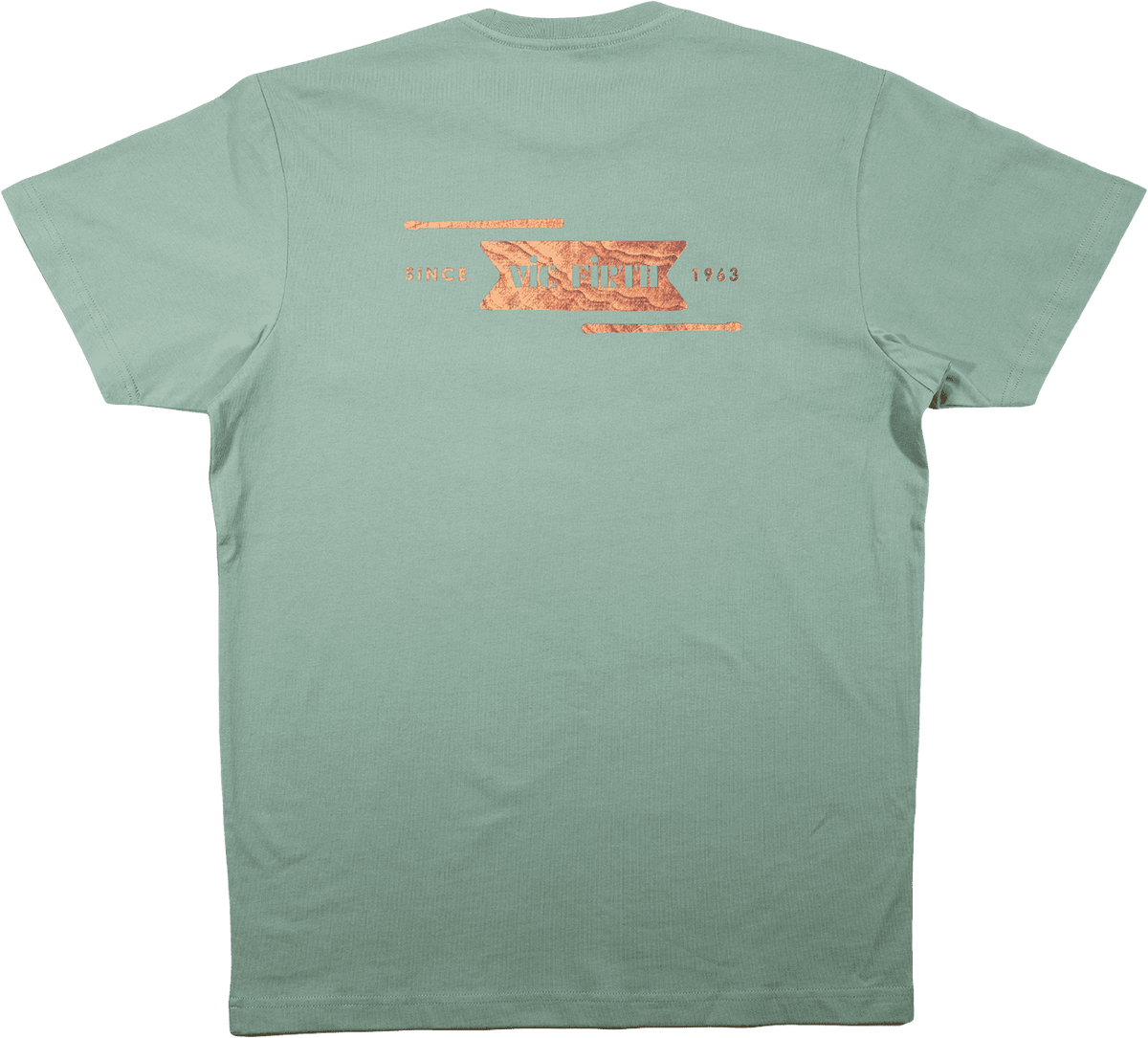 "M" T-shirt Sage Woodgrain