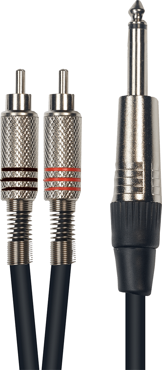 Yellow Cable Cordon 2 RCA Jack 3 M