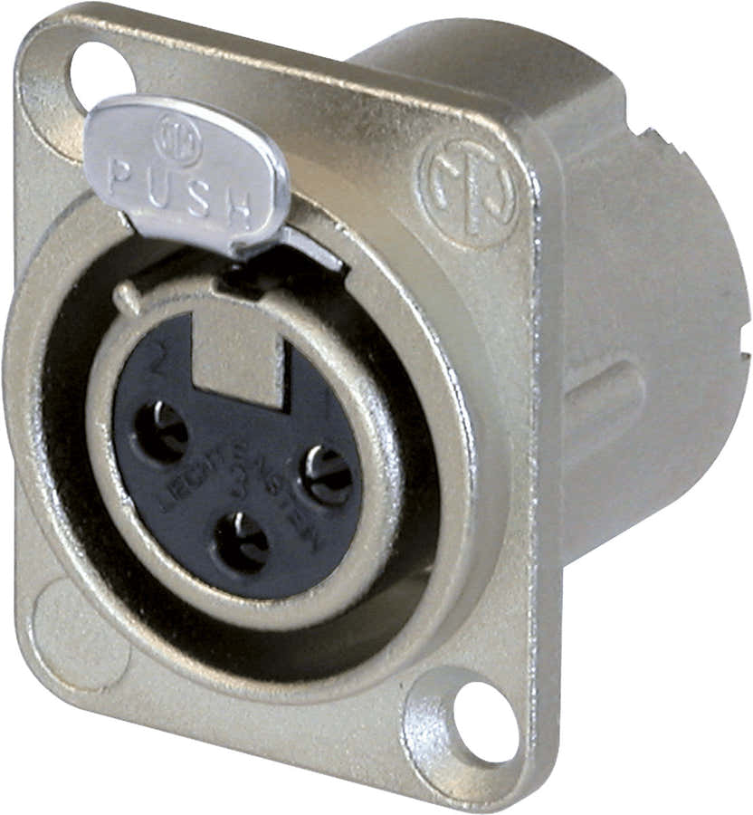 NC3FD-LX - XLR - 3 Points Femelle - Serie DLX