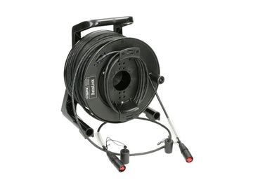 CP5EE1YW50 50M CAT5e PVC Noir avec Tourets 2 X Ehtercon