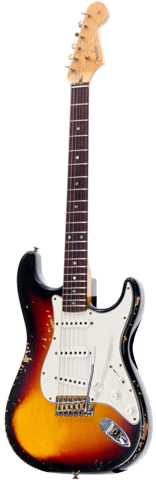 60 Stratocaster Heavy Relic Rw 3-Color Sunburst