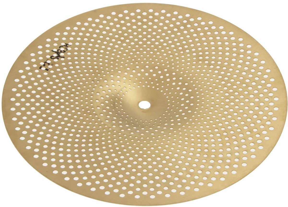 Splash 12" Mute - Cymbale Silencieuse - Finition Brass