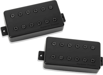 Set de Humbucker Sign. Mark Holcomb Scarlet et Scourge Capots Noirs