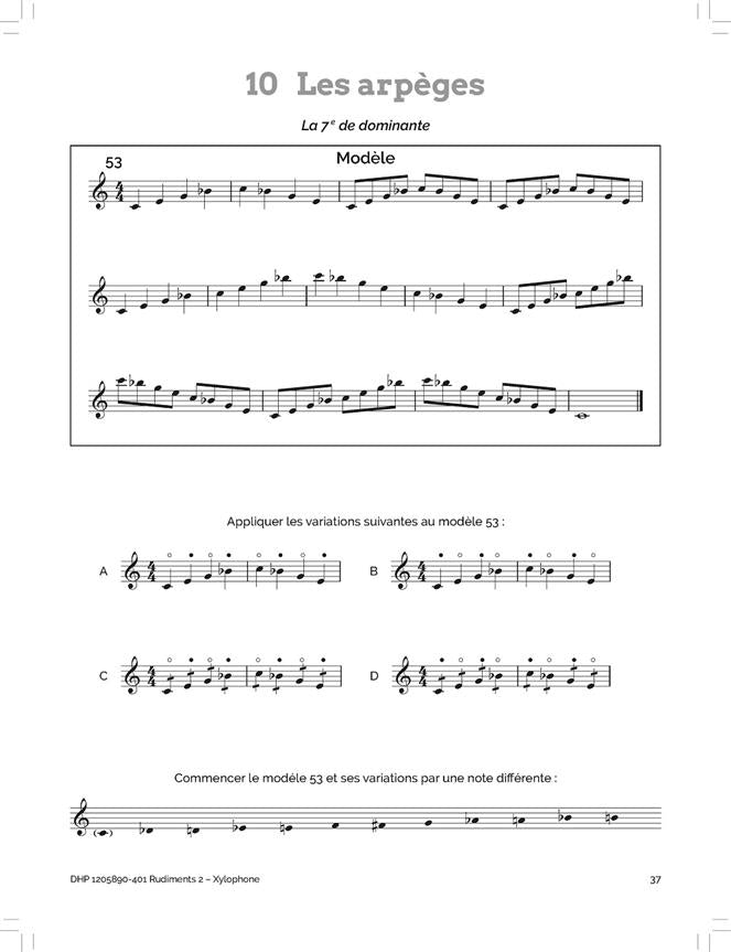 Deleruyelle Thierry - Rudiments 2 - Xylophone