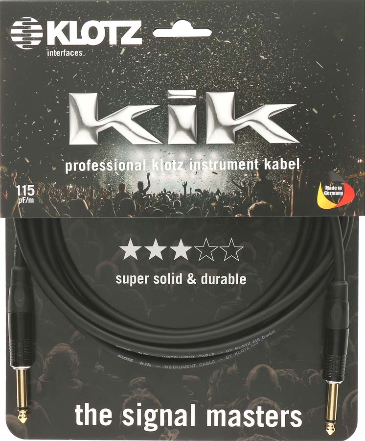 Kikkg Pro 6M Noir Straight/straight