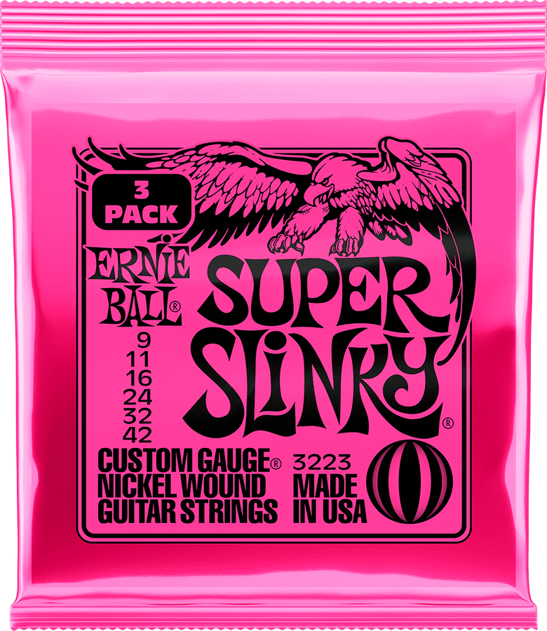 3223 Super Slinky 9-42 Pack de 3