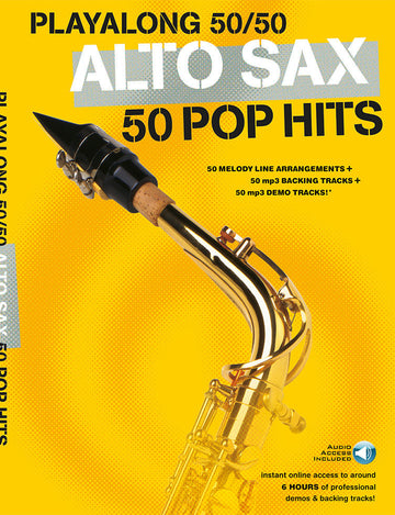 Playalong 50/50 Alto Sax - 50 Pop Hits