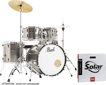 Roadshow Fusion 20 + Pack Solar Sabian Bronze Metallic