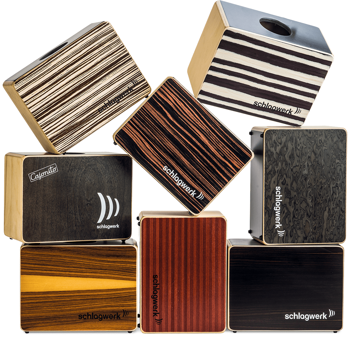 Schlagwerk Cajonito Surprise 29,5 X 21 X 15Cm Multi-Dgn
