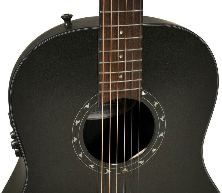 Pro Series Ultra Mid-Depth Non-Cutaway Pitch Black 1516PBM-G