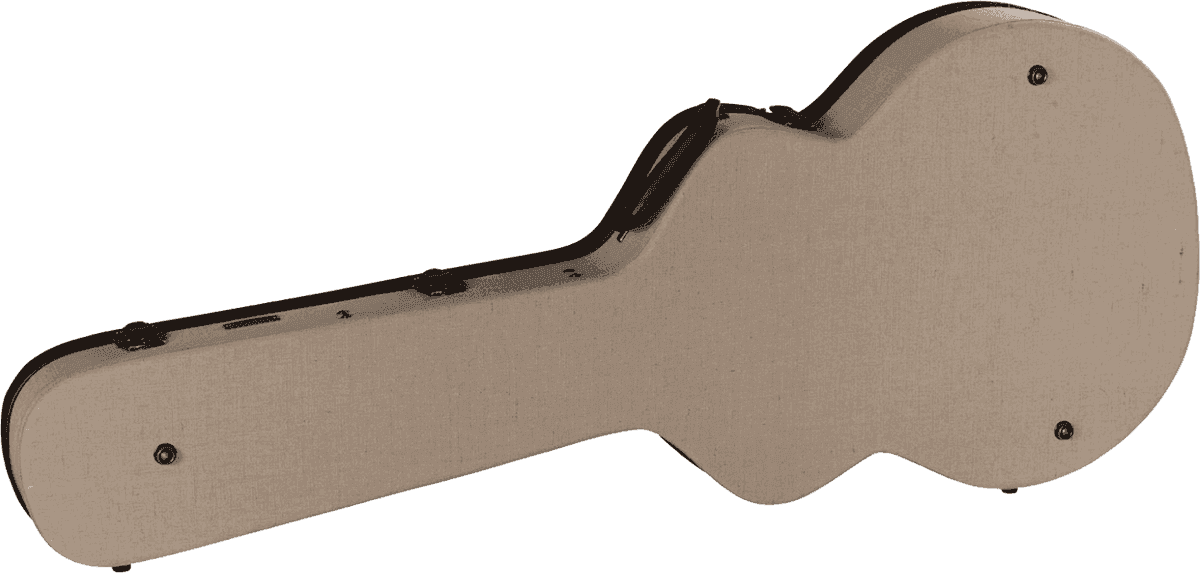 Étui Semi-Hollow Beige en Bois Deluxe - GW