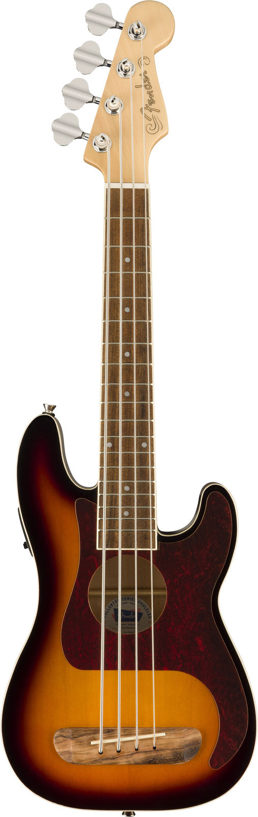 Precision Bass Fullerton Uke WN 3-color Sunburst