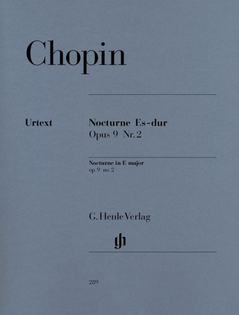 Chopin F. - Nocturne E Flat Major Op. 9,2