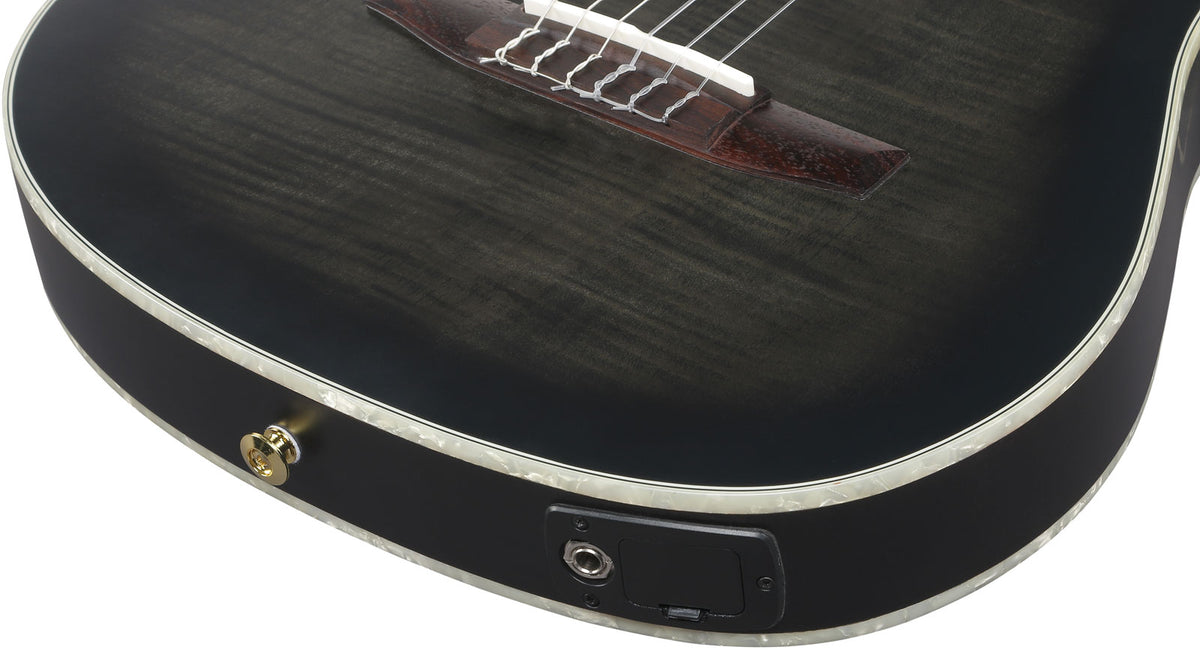 TOD20FMN Signature Tim Henson Black Burst Fade Low Gloss