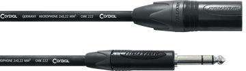 Câble Audio Stéréo XLR Mâle/jack 5 M