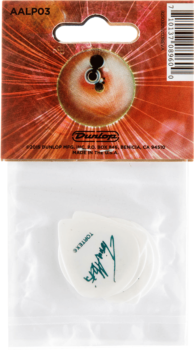 6 x 0,60mm Tortex Jazz III XL Blanc