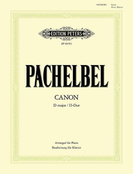 Johann Pachelbel - Canon In D Major - Piano
