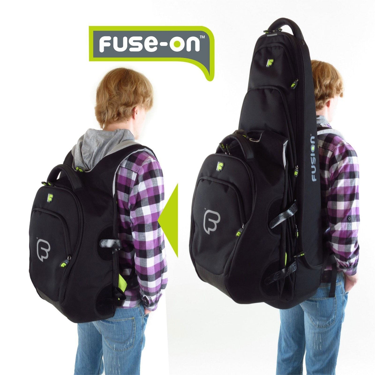 UA-03-BK URBAN LARGE FUSE-ON BAG BLACK