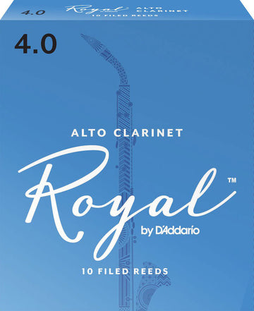 Rdb1040 - Anches Rico Royal Clarinette Alto Force 4.0 Pack De 10