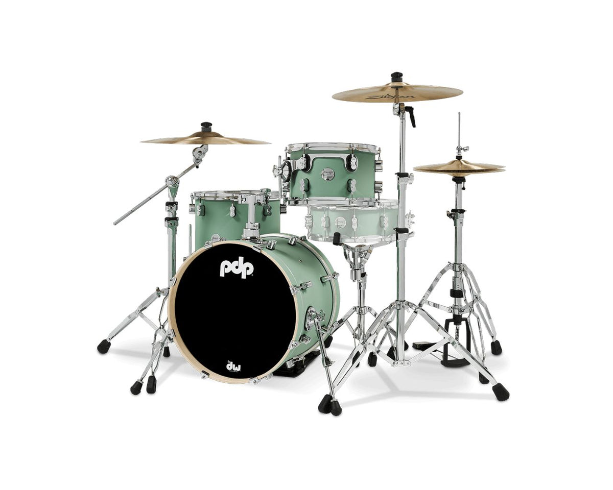 Concept Maple Finish Ply Bop Kit 18" Satin Seafoam