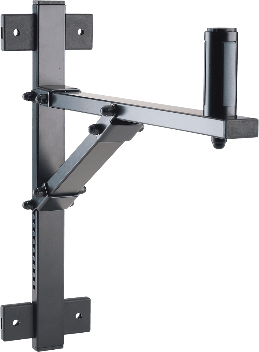 24110-000-55 Support Mural Noir Pour Enceinte