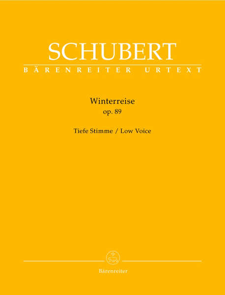 Schubert F. - Winterreise Op.89 D 911 - Voix Basse Piano