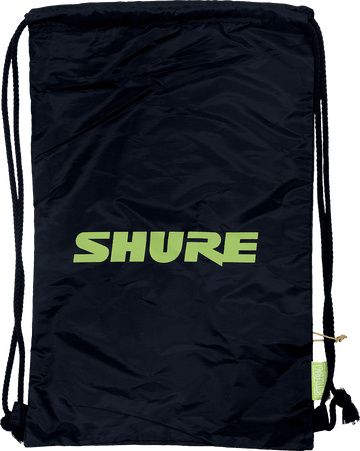 Shure Gymbag Logo Vert