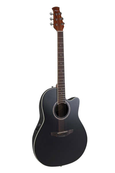 Applause Ab28 Super Shallow Bowl Cutaway Black Satin AB28-5S