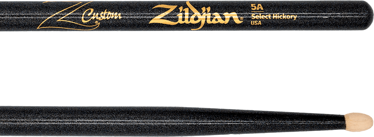 Baguettes Z-Custom 5A Black Chroma