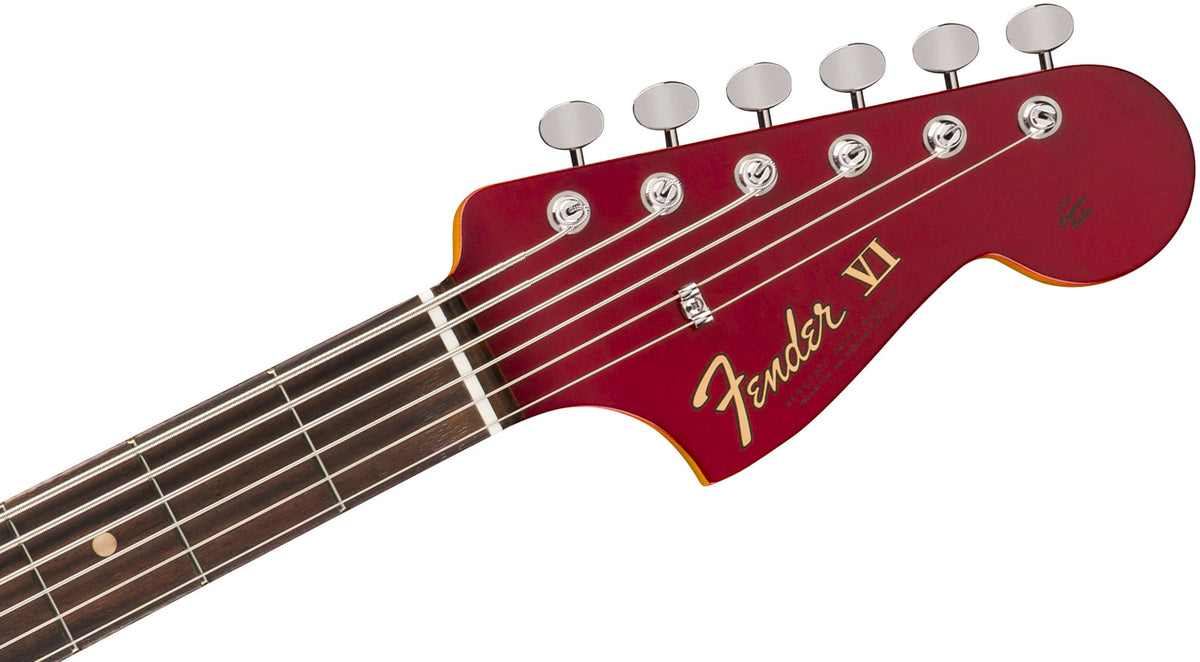 Bass VI Early '60s Vintera III RW Candy Apple Red