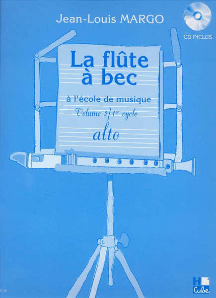 Lemoine La Flûte A Bec Alto A L'École De Musique Vol.2 - Margo