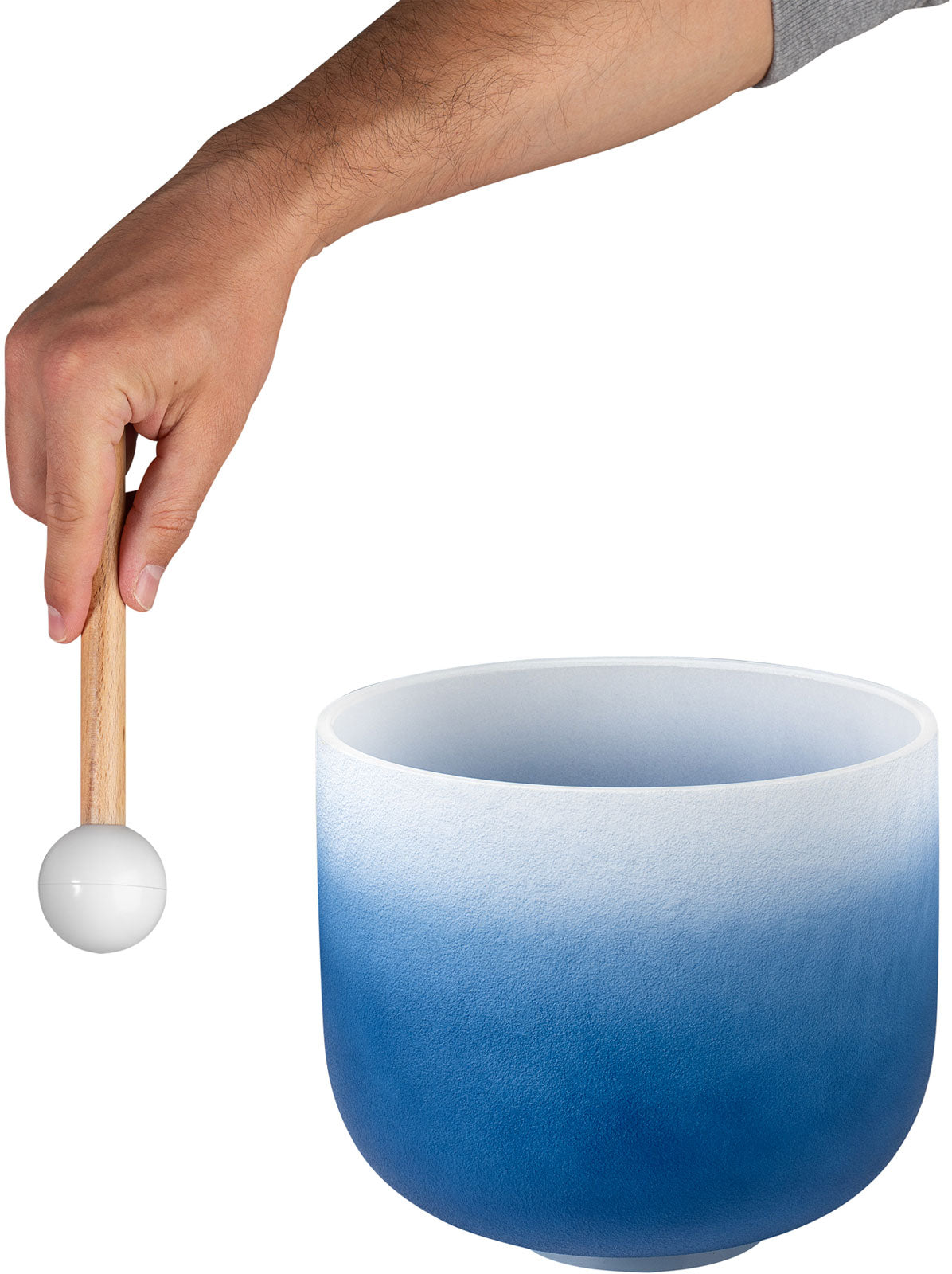 Crystal Singing Bowl Chakra 9" - Indigo Third Eye A (432 Hz)