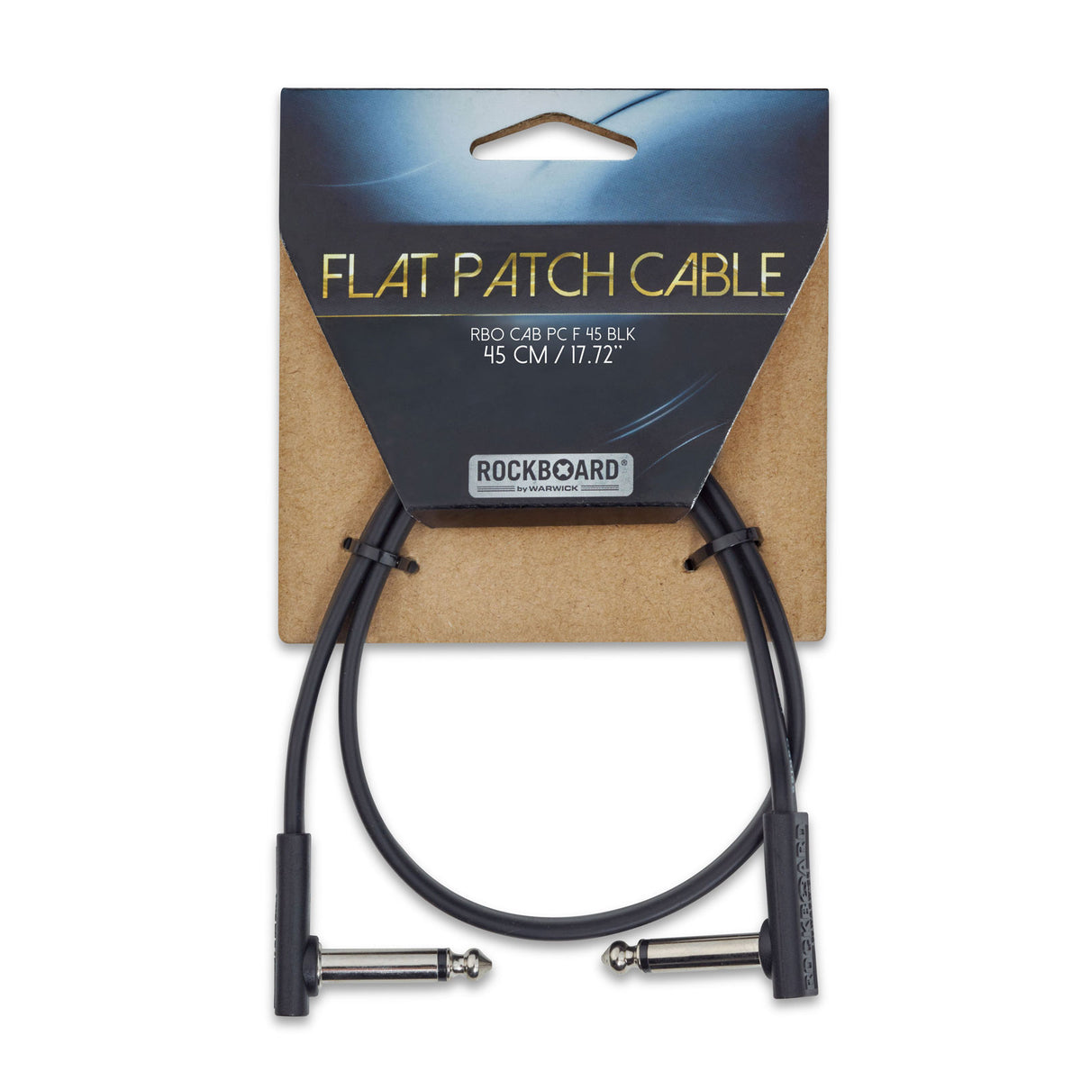 Flat Patch CAB-pc-F-45-blk