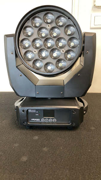 Algam Lighting Lyre Wash Zoom 19 X 15W Leds 4 En 1 - Stock B