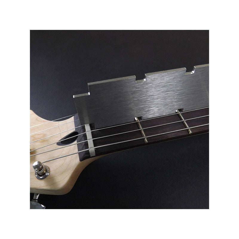 RÈGLE À ENCOCHES RECTIFIÉE POUR GUITARE DIAPASON 24.75"/25.50"