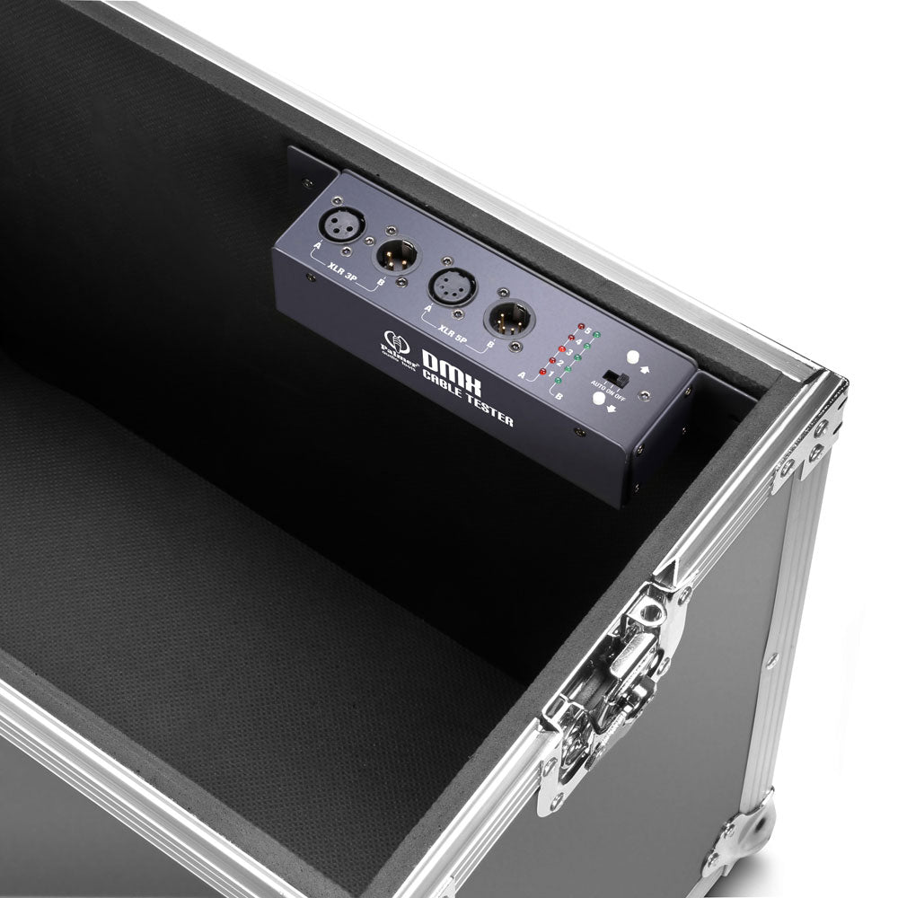 MCT DMX - Testeur De Câbles DMX 3 Points et 5 Points - Testeur De Câbles DMX et XLR 3points - 5poi