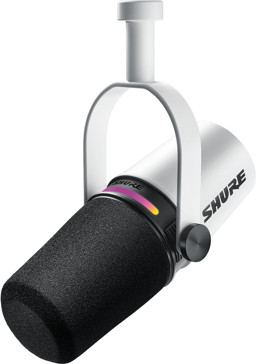 Shure MV7+ White