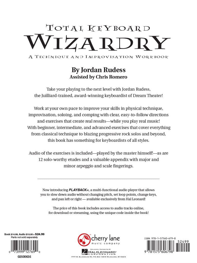 Rudess J. - Total Keyboard Wizardry + Audio - Piano