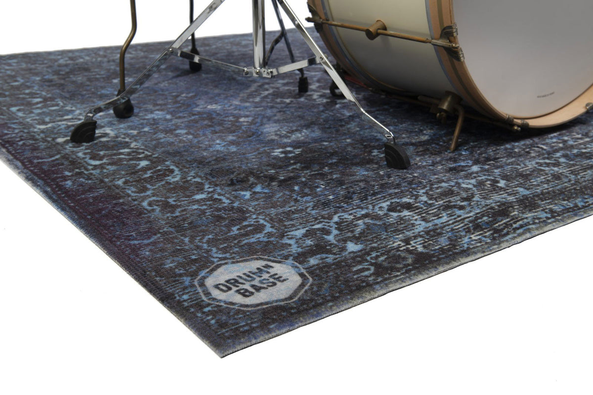 VP185-BLU Tapis Vintage Persian 1.85 X 1.60M Antidérapant Blue