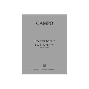 Campo - La Tempesta - Flûte et Cordes