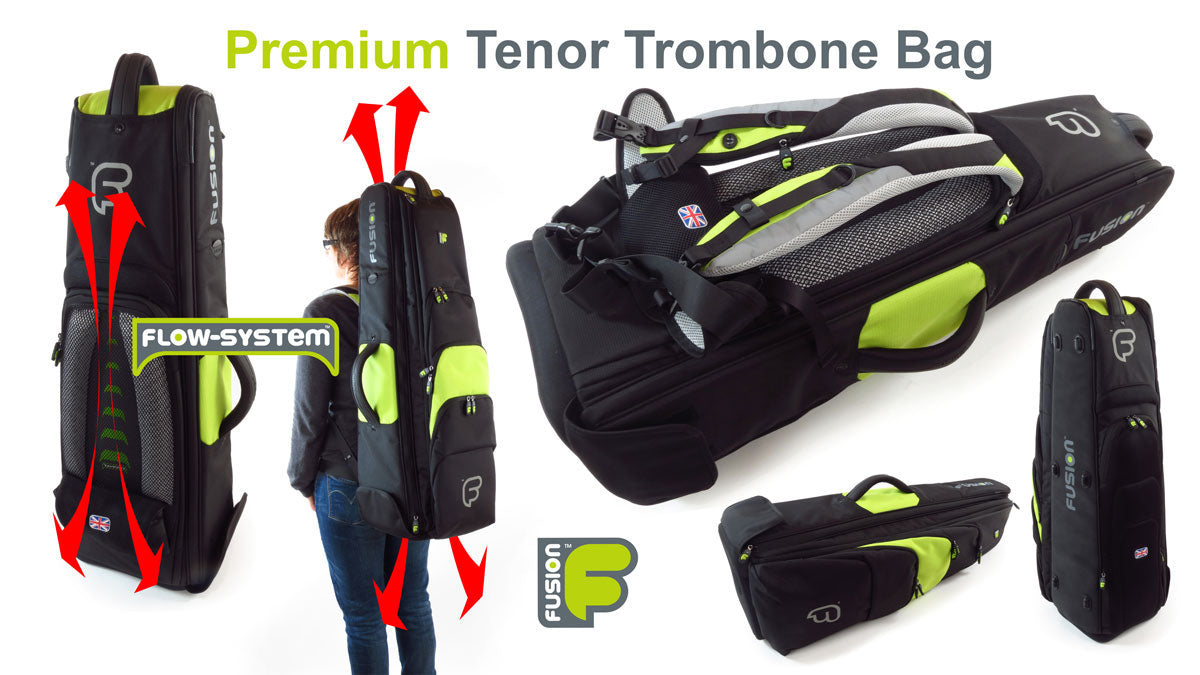 Housse Premium Noire/Verte Trombone