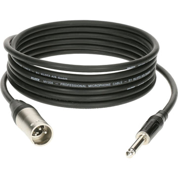 M1 Mic Cable Noir 1M XLR 3 Male - Jack 2P Klotz
