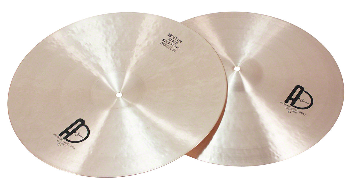 Cymbales Frappées 18" Medium Super Symphonic Bronze B25