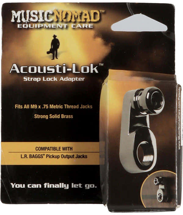 B-Stock / Acousti-Lok strap lock pour jack métrique M9 x .75